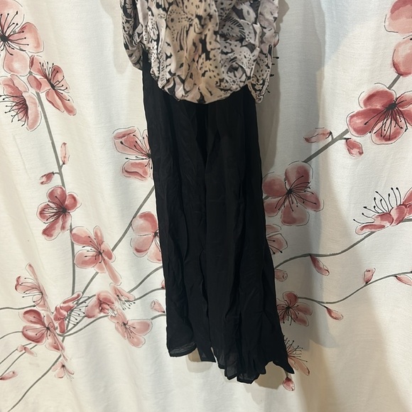 Anthropologie Floral Black and White Women's Dress Size Small - Picture 11 of 11